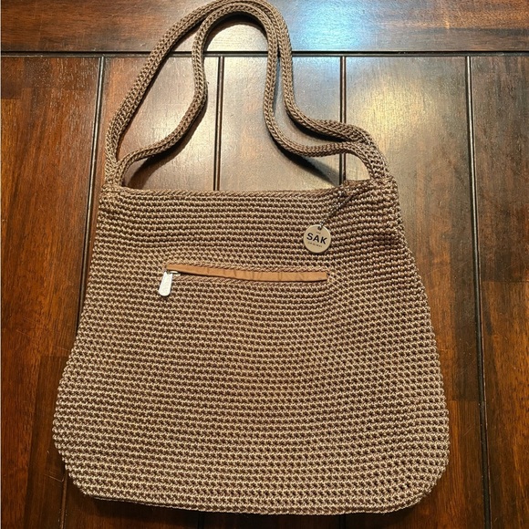 The Sak Handbags - The Sak Tan Woven Shoulder Bag